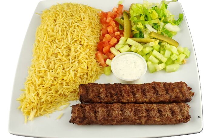 Kabab over Rice
